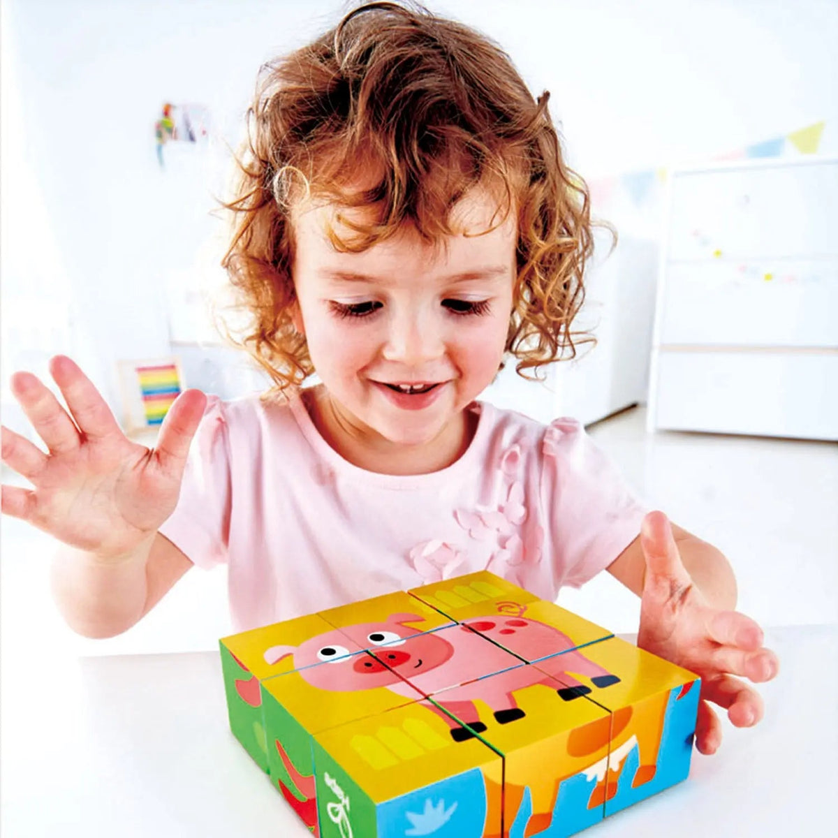Hape - أحجية حيوانات المزرعة | سنتان فأكثر Hape - أحجية حيوانات المزرعة | سنتان فأكثر