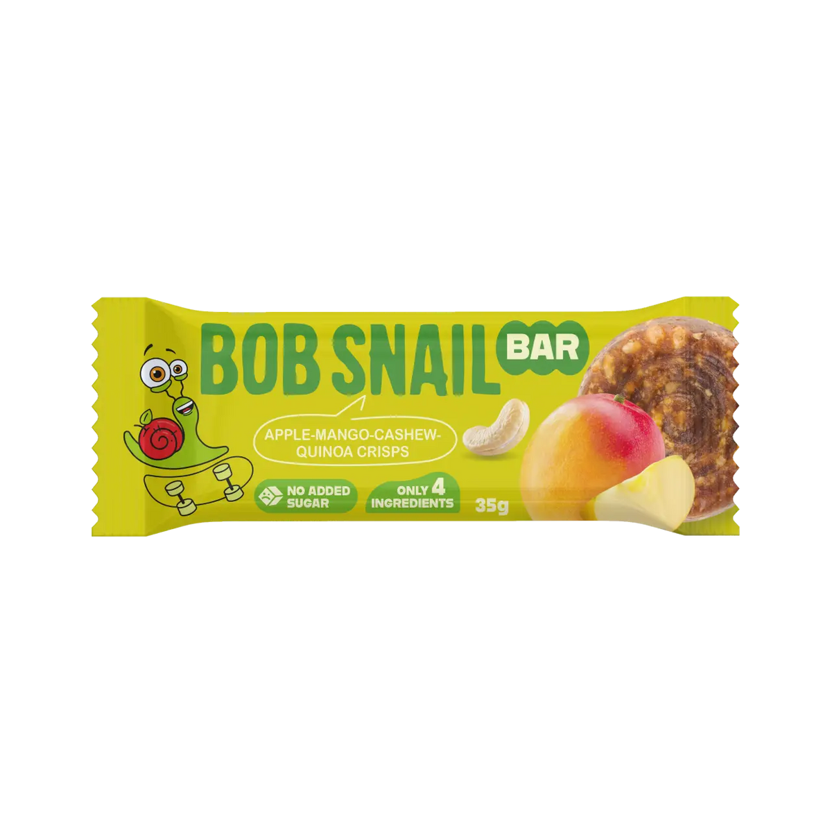 Bob Snail Apple, Mango & Cashew Bar 35g — BambiniJO Jordan