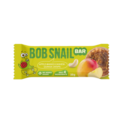 Bob Snail Apple, Mango & Cashew Bar 35g — BambiniJO Jordan