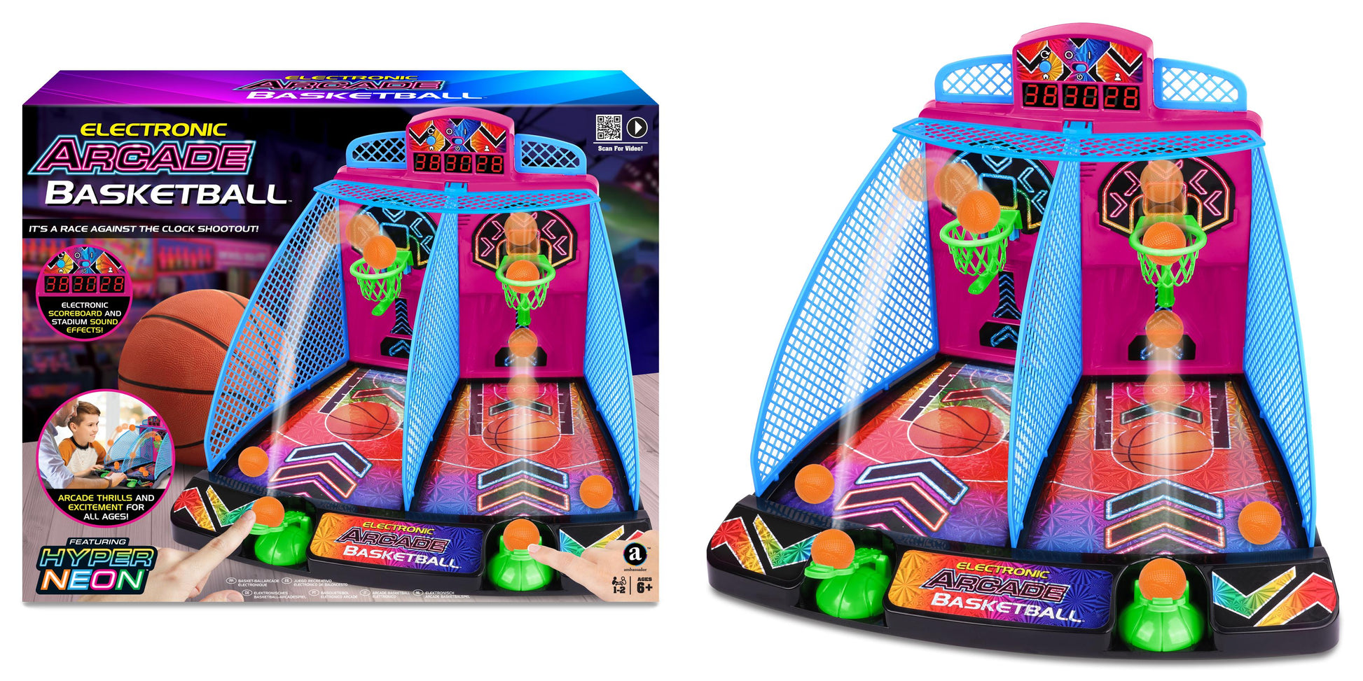 Ambassador - Electronic Arcade Basketball | Hyper Neon Series Ambassador - Electronic Arcade Basketball | Hyper Neon Series