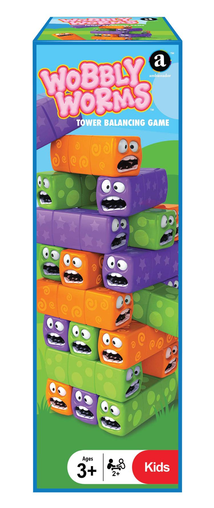 Ambassador - Wobbly Worm Tower Balancing Game Ambassador - Wobbly Worm Tower Balancing Game