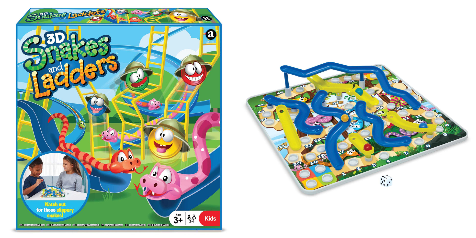 Ambassador - 3D Snakes & Ladders Ambassador - 3D Snakes & Ladders
