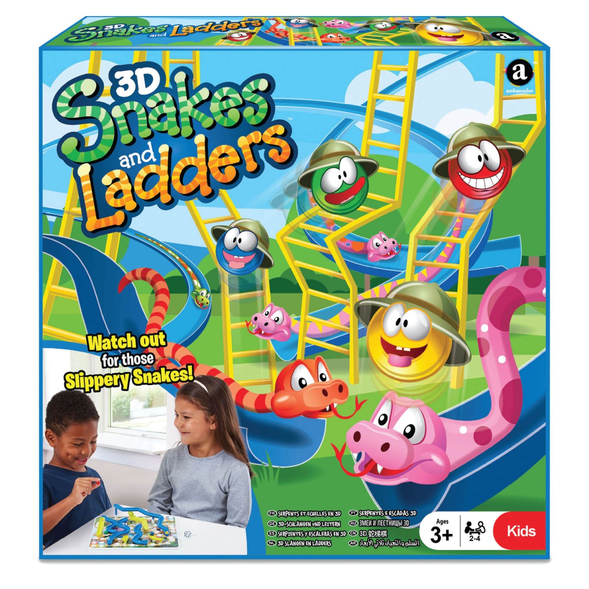 Ambassador - 3D Snakes & Ladders Ambassador - 3D Snakes & Ladders