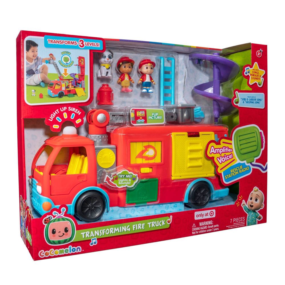 Cocomelon Transforming Fire Truck Cocomelon Transforming Fire Truck