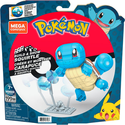 MEGA Pokemon Build and Show Squirtle building set