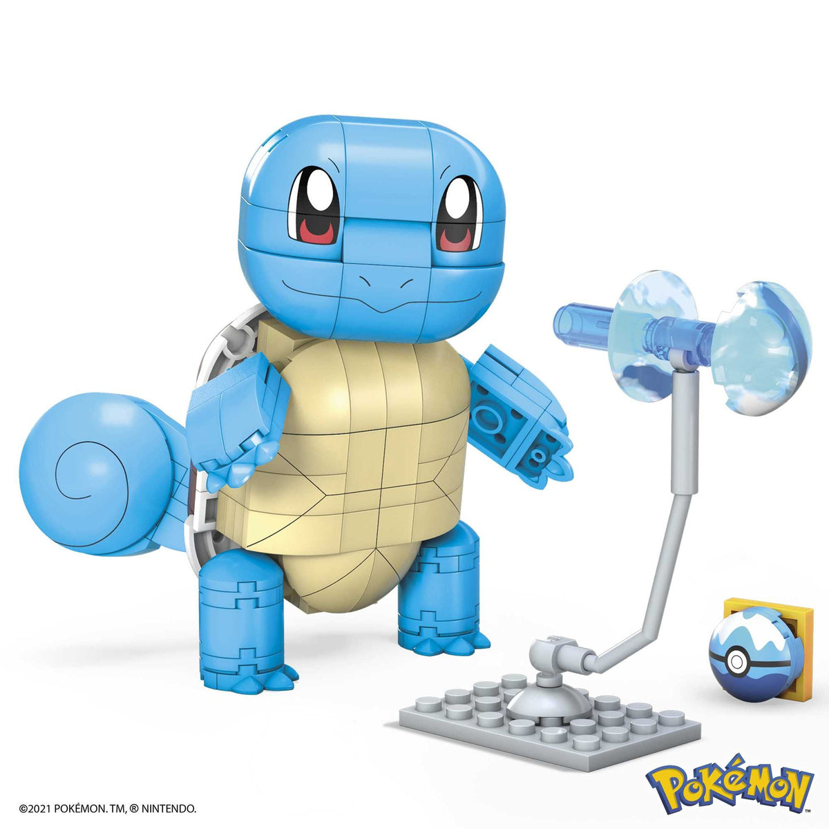 MEGA Pokemon Build and Show Squirtle building set