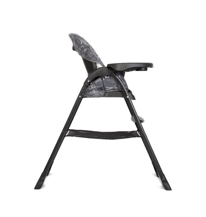 Joie Mimzy Snacker High Chair - ABC Charcoal detail view