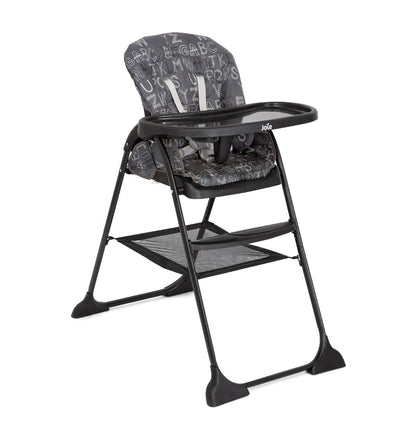 Joie Mimzy Snacker High Chair - ABC Charcoal