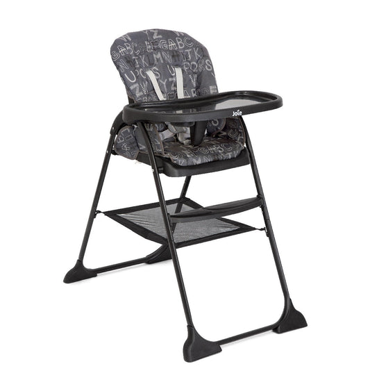 Joie Mimzy Snacker High Chair - ABC Charcoal