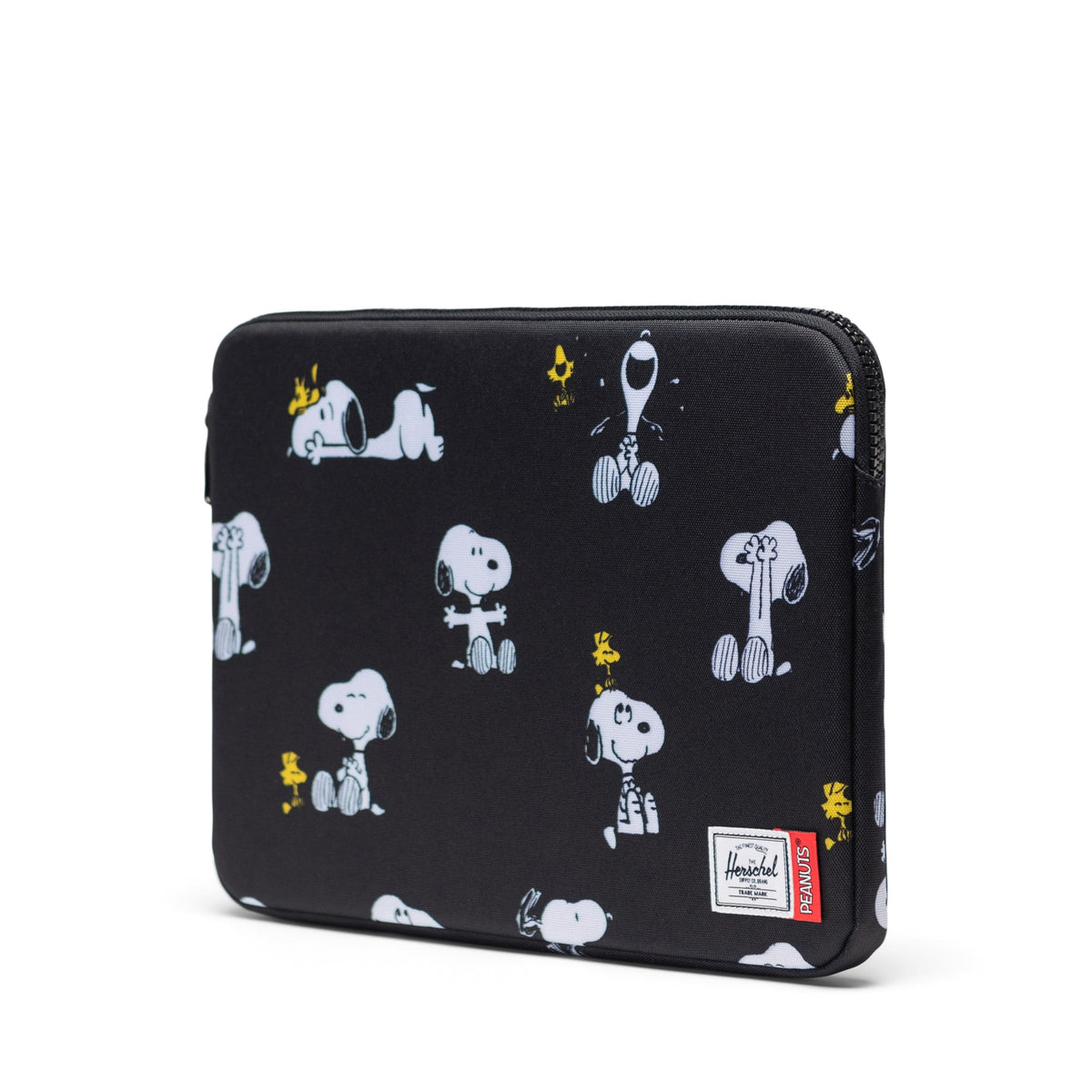 Herschel Anchor Laptop Sleeve Peanuts Snoopy and Woodstock Black 14-Inch - detail