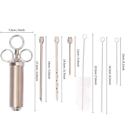 Meat Injector Syringe Kit