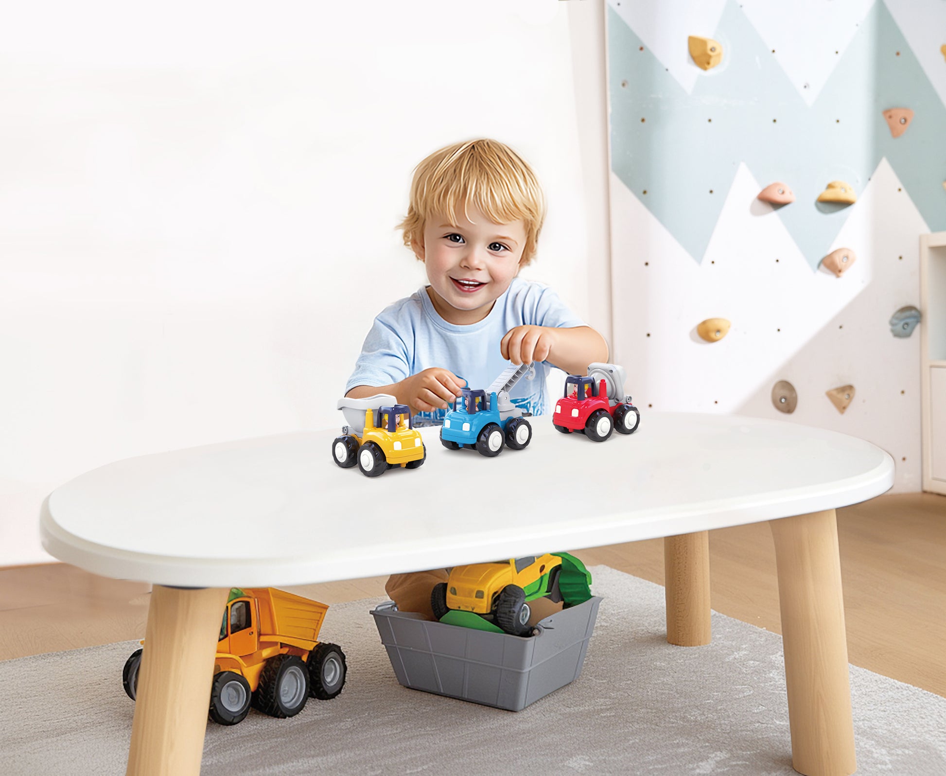 HOLA - 4 ًWheel Drive Mini Construction Truck HOLA - 4 ًWheel Drive Mini Construction Truck
