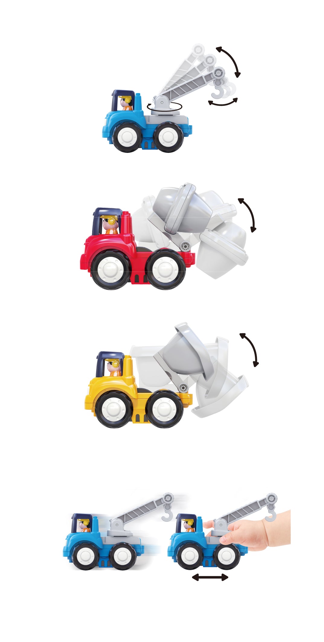 HOLA - 4 ًWheel Drive Mini Construction Truck