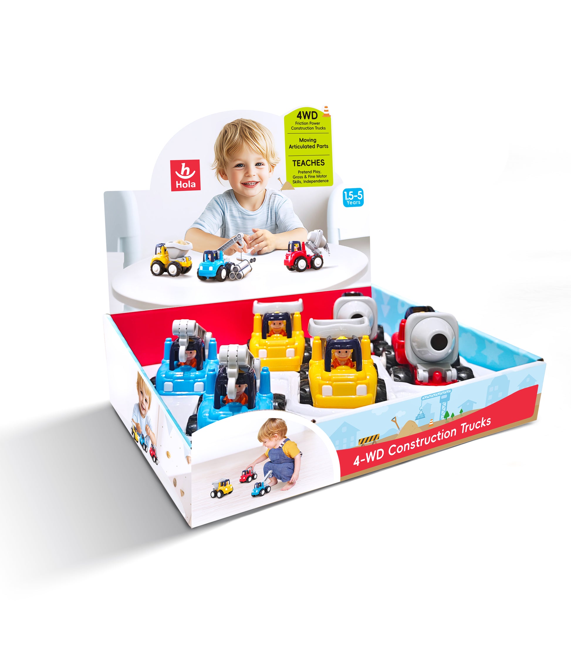 HOLA - 4 ًWheel Drive Mini Construction Truck HOLA - 4 ًWheel Drive Mini Construction Truck