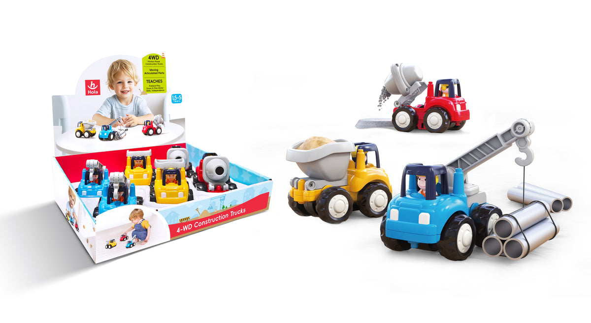 HOLA - 4 ًWheel Drive Mini Construction Truck HOLA - 4 ًWheel Drive Mini Construction Truck
