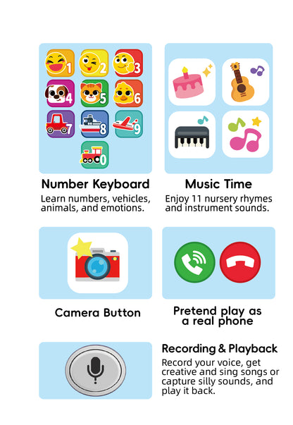 HOLA - Record & Learn Baby Phone