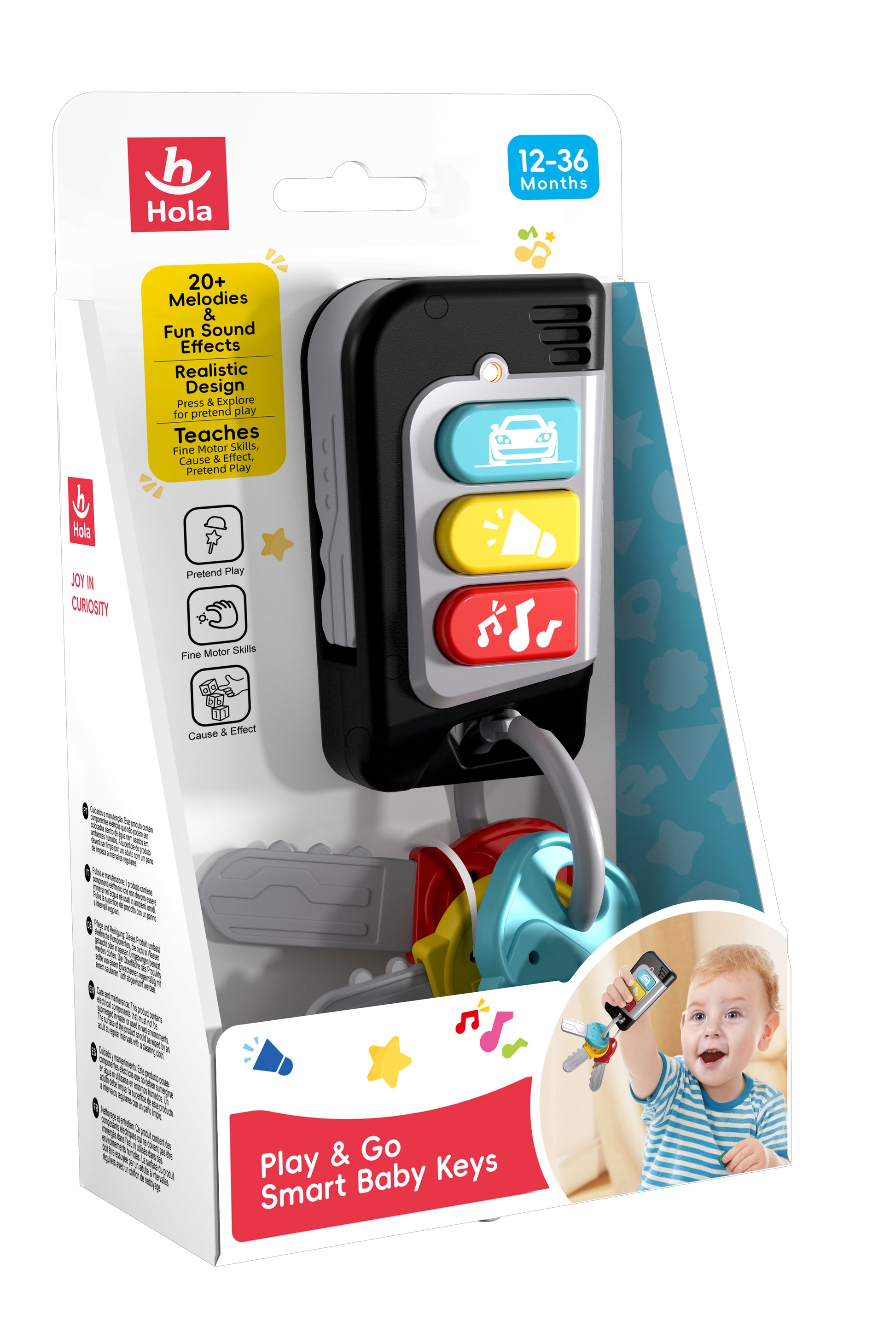 HOLA - Play & Go Smart Baby Keys HOLA - Play & Go Smart Baby Keys