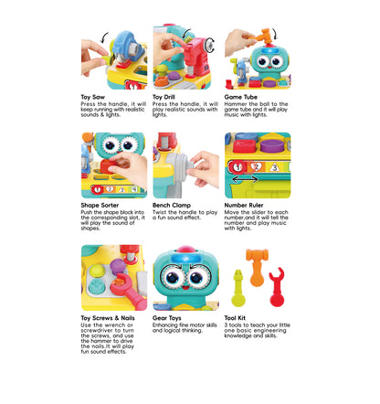 HOLA - 9-in-1 Robot Workbench