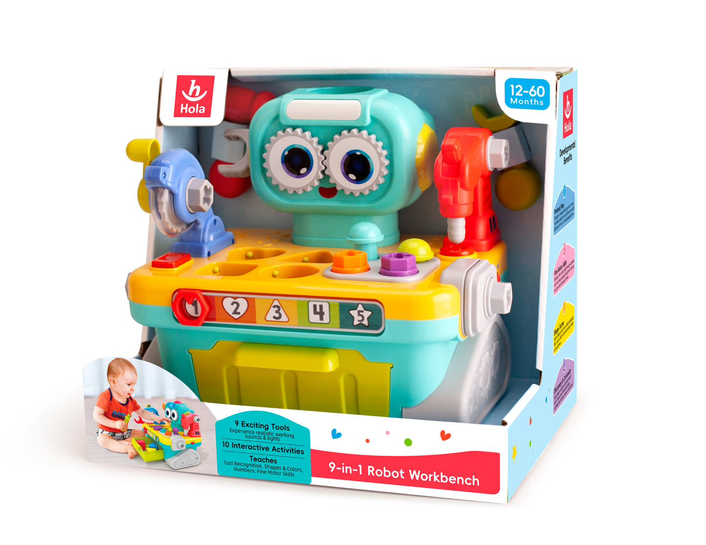 HOLA - 9-in-1 Robot Workbench