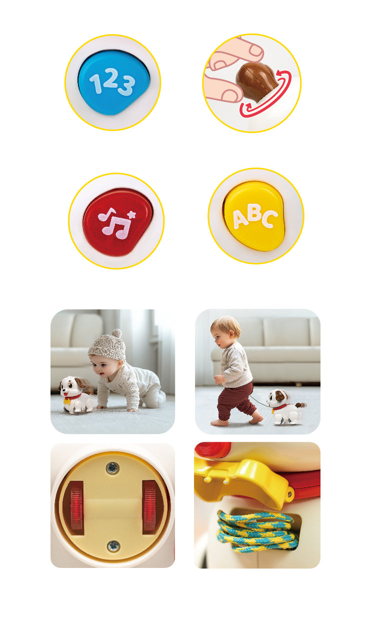 HOLA - Crawl & Pull Along Learning Puppy HOLA - Crawl & Pull Along Learning Puppy