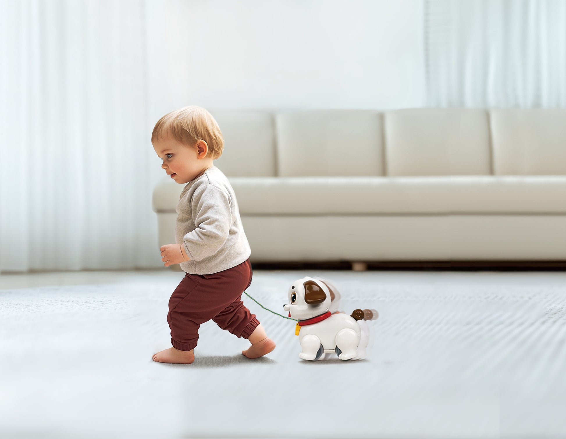 HOLA - Crawl & Pull Along Learning Puppy HOLA - Crawl & Pull Along Learning Puppy