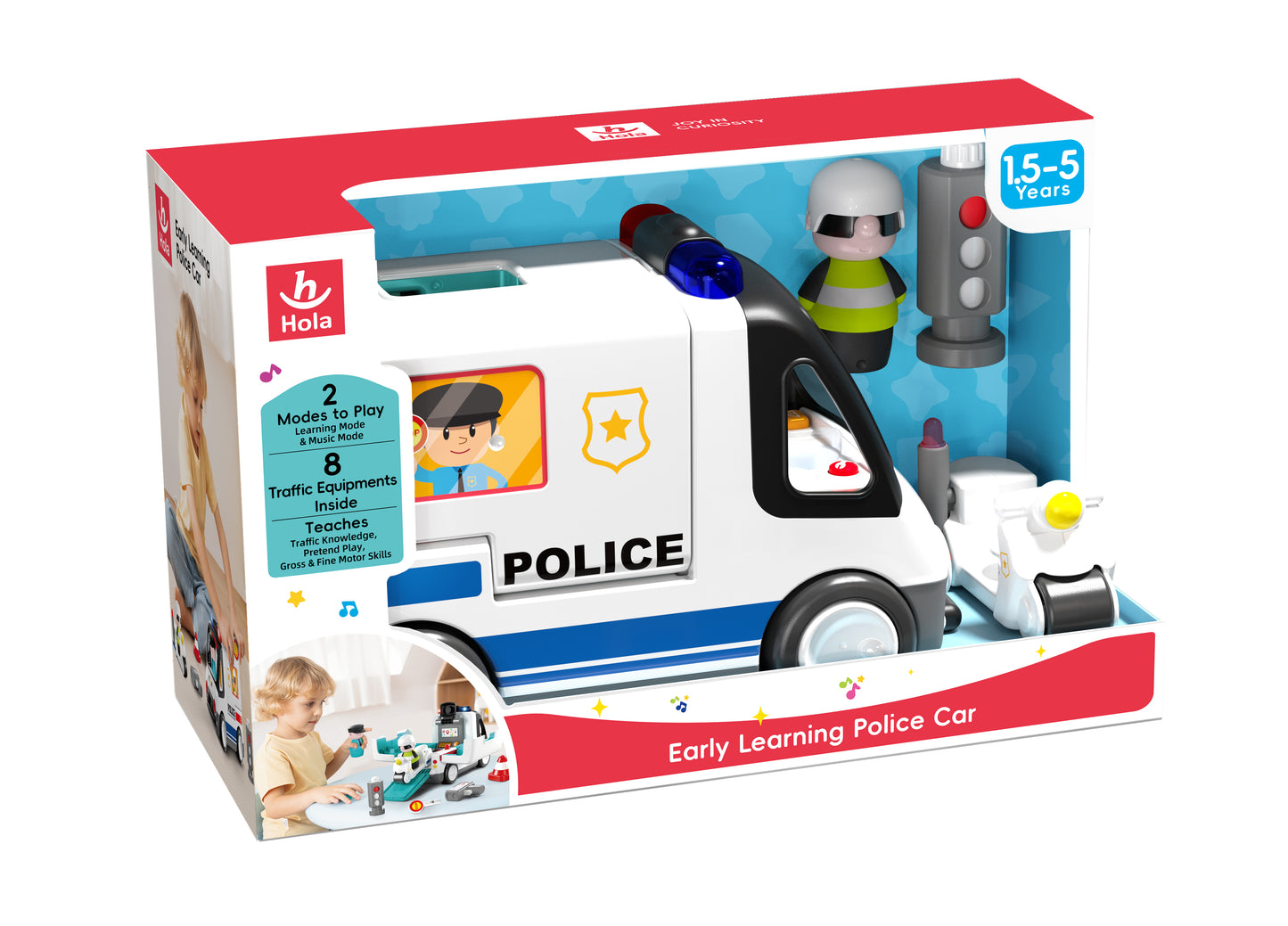 HOLA - Early Learning Police Car