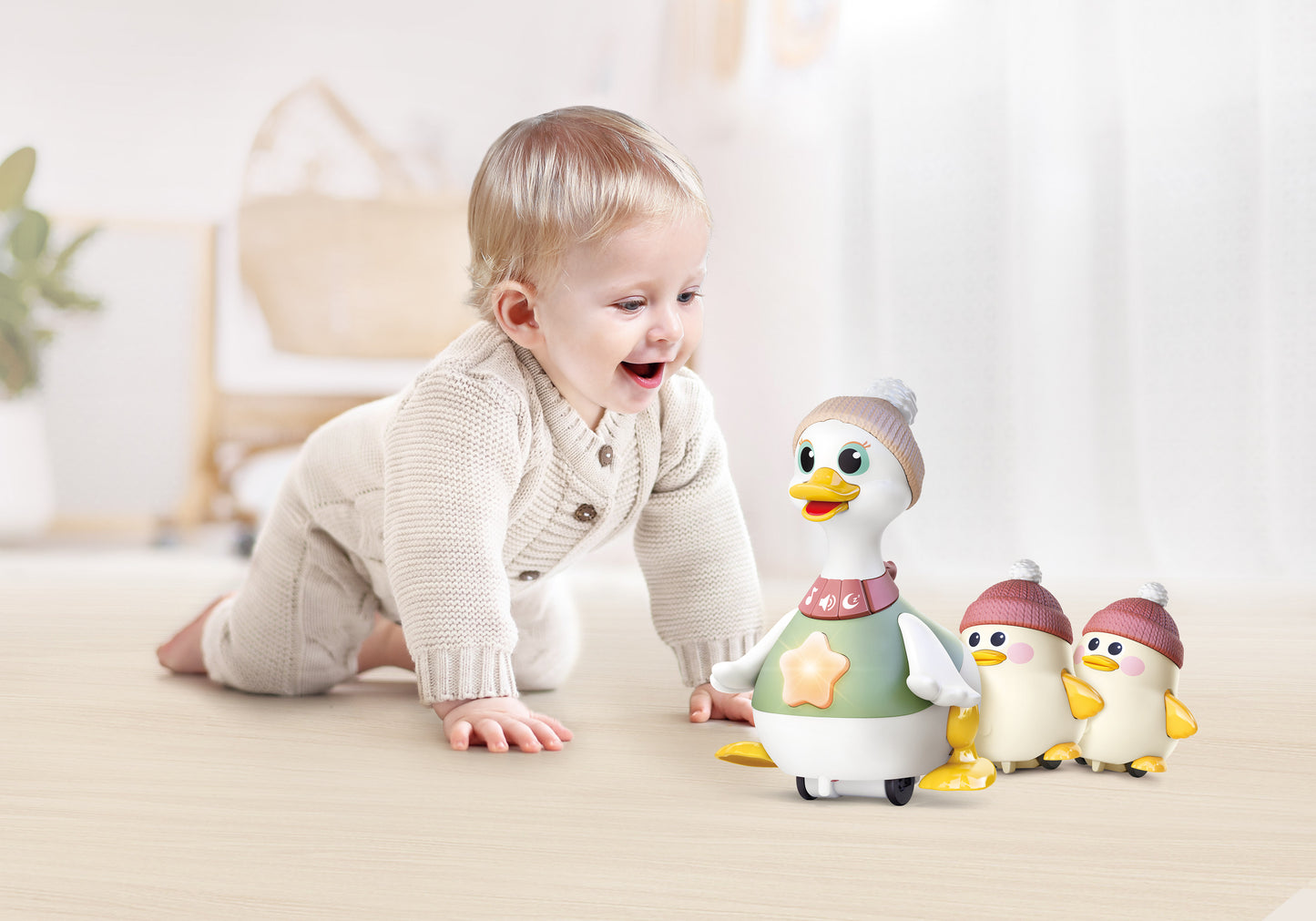 HOLA - Duck Family | Swinging | 3 pcs