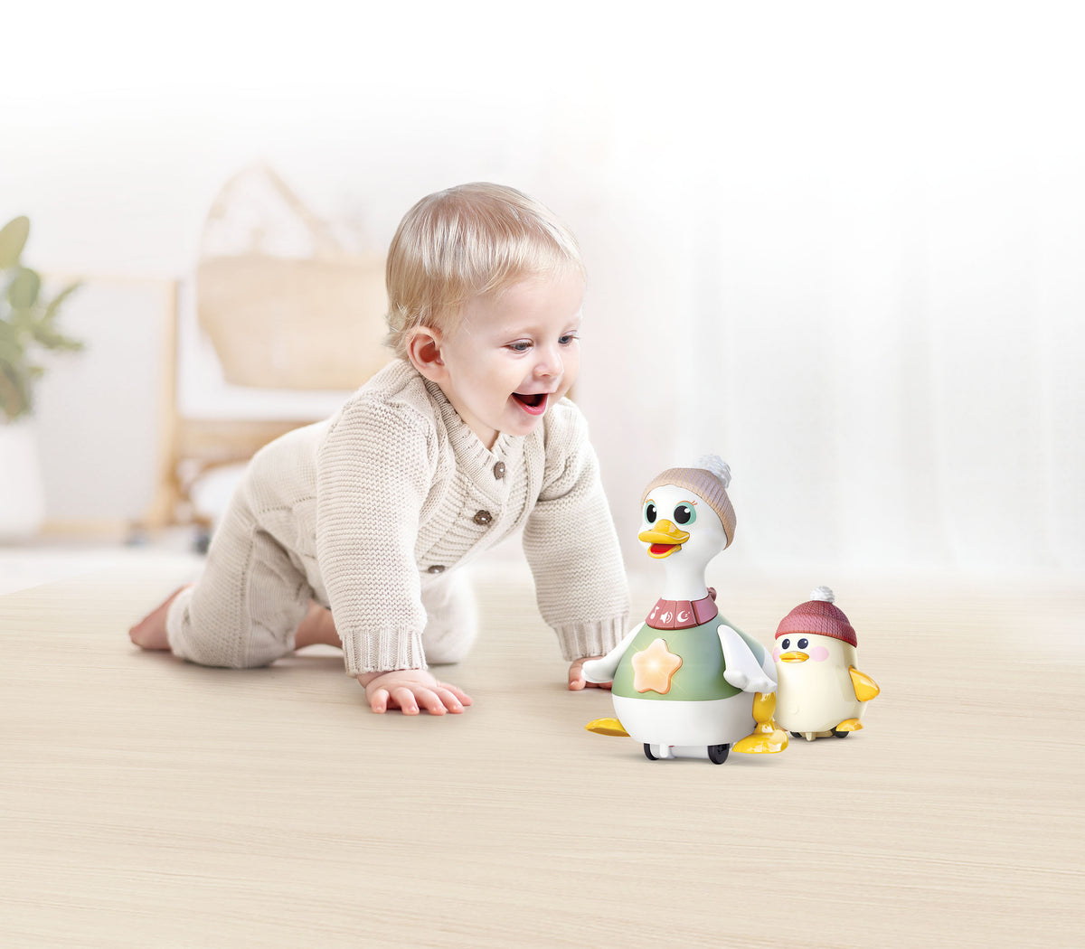 HOLA - Waddling Duck Family | 2 pcs HOLA - Waddling Duck Family | 2 pcs