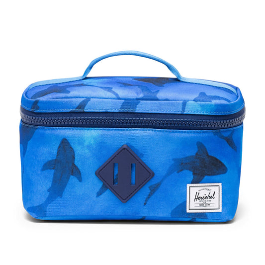 Herschel Heritage Lunch Box Little Herschel Sharks - front view
