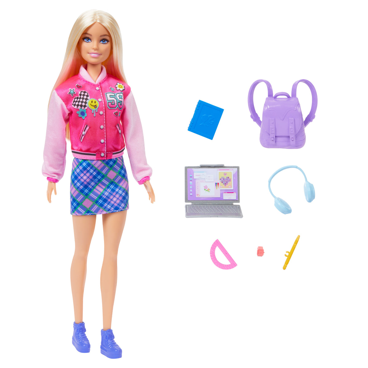 Barbie - I Love School Doll & Accessories Set | 3Y+