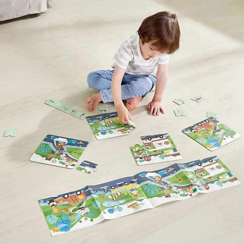 Hape - لغز سيارات الإنقاذ | +3 سنوات Hape - لغز سيارات الإنقاذ | +3 سنوات