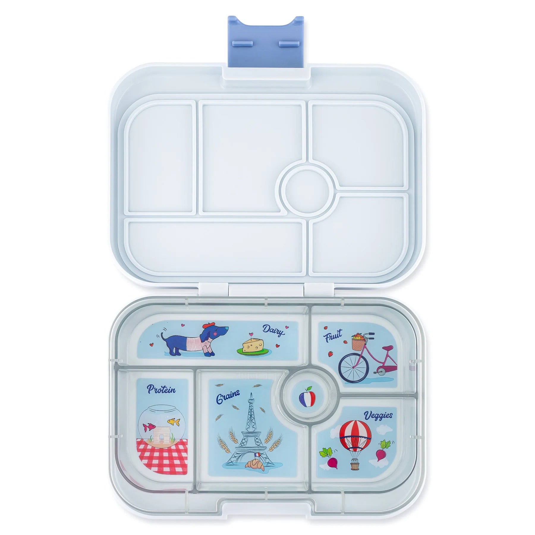 Yumbox - Bento Box | 6 Compartments | Paris | Hazy Gray Yumbox - Bento Box | 6 Compartments | Paris | Hazy Gray