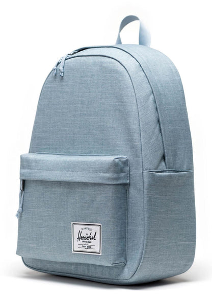 Herschel Classic XL Backpack Ashley Blue Crosshatch, 30L, side/detail view