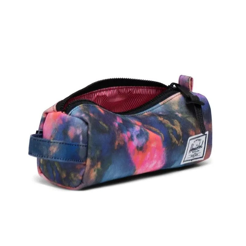 Herschel Settlement Pencil Case in Mineral Burst - detail view