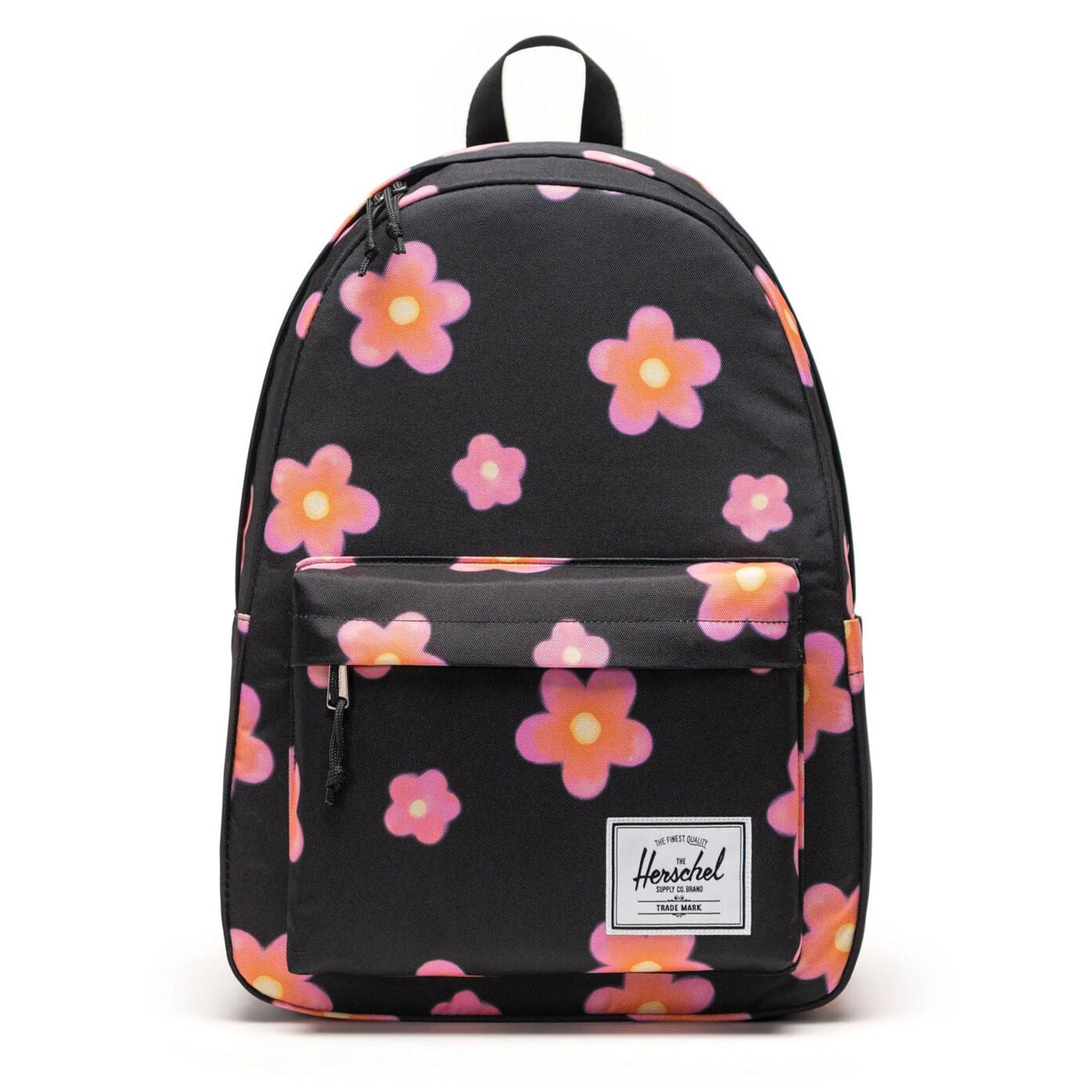 Herschel Classic XL Backpack in Dizzy Daisy colourway, 30L, white background product shot