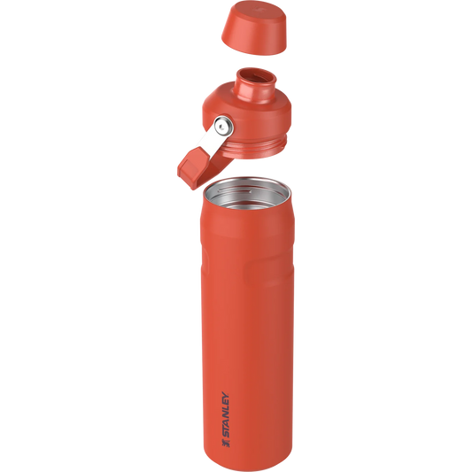 Stanley Aerolight Iceflow Fast Flow Bottle - Tigerlily Plum, lifestyle — BambiniJO Jordan