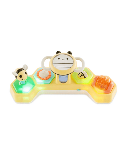 Skip Hop - Farmstand See & Bee Steering Wheel & Tummy Time Baby Toy
