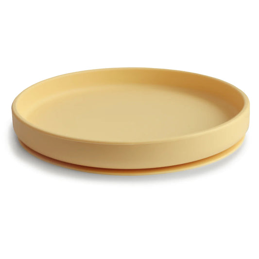 MUSHIE - Classic Silicone Suction Plate - Daffodil