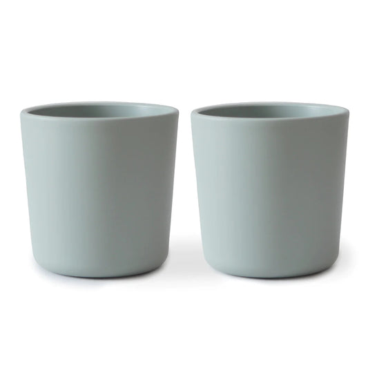 MUSHIE - Silicone Dinnerware Cup - Set of 2 - Sage