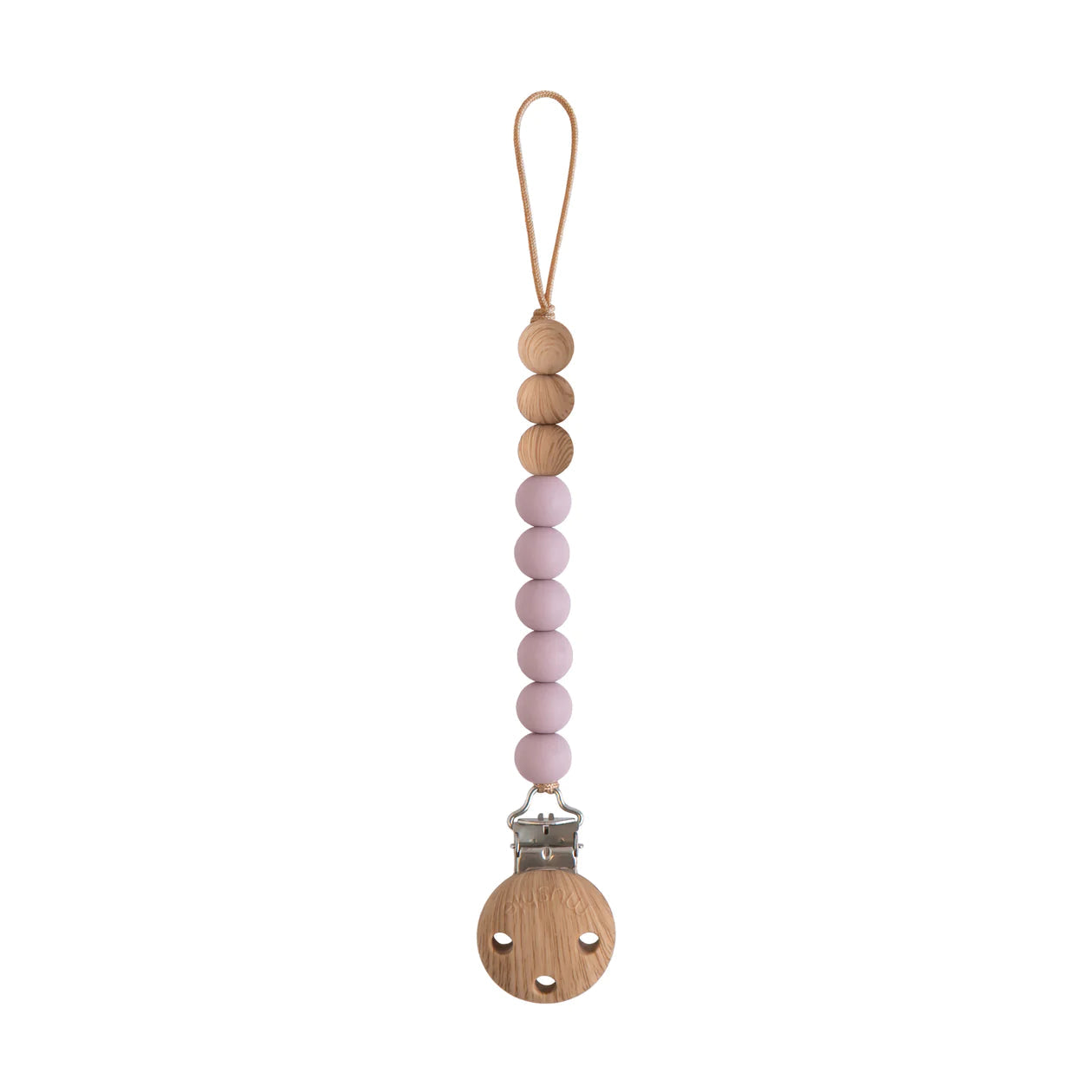 MUSHIE - Pacifier Clip | Eva - Clementine MUSHIE - Pacifier Clip | Eva - Clementine