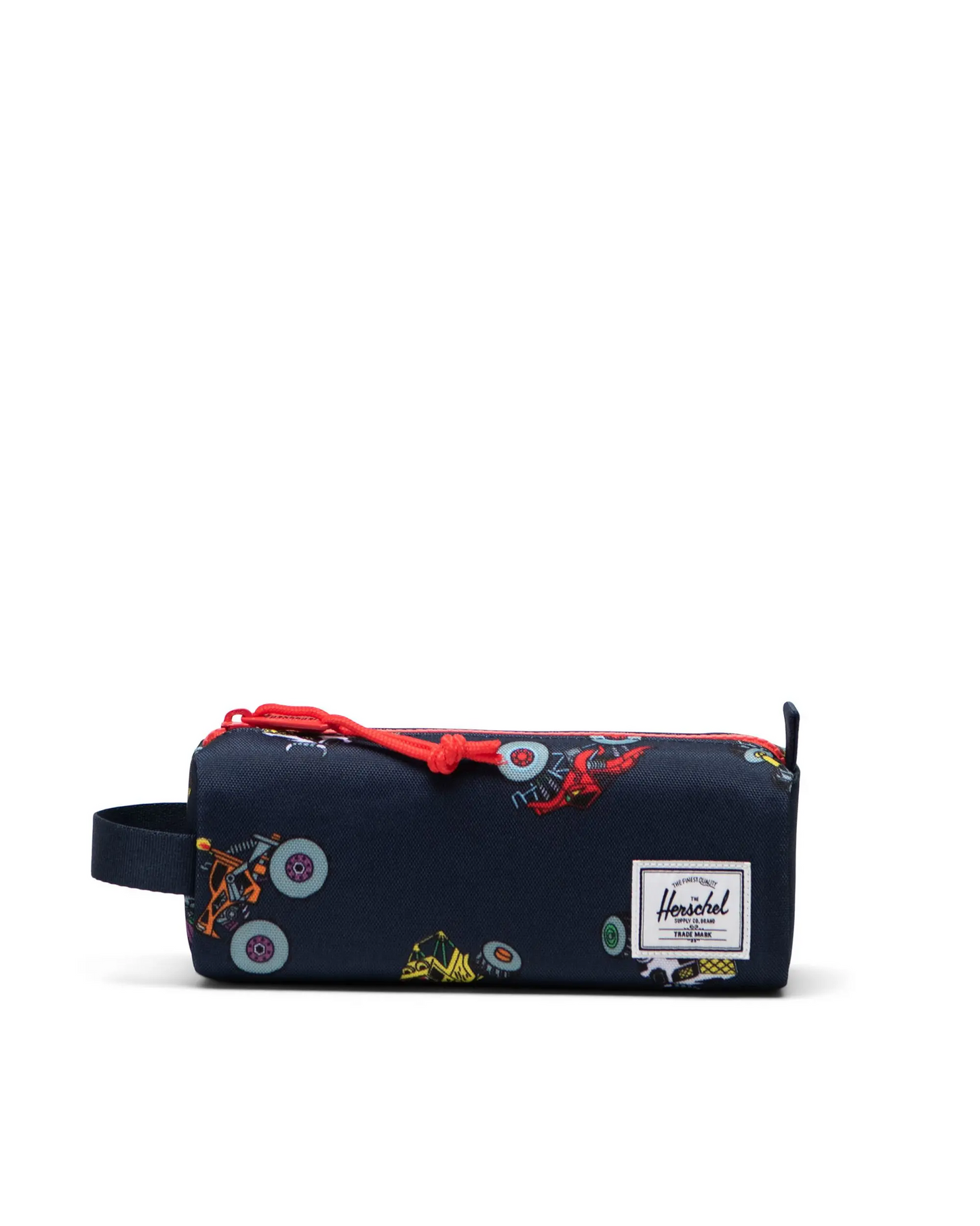 Herschel Settlement Pencil Case Little Herschel - Stencil Checker Opera Mauve, side view