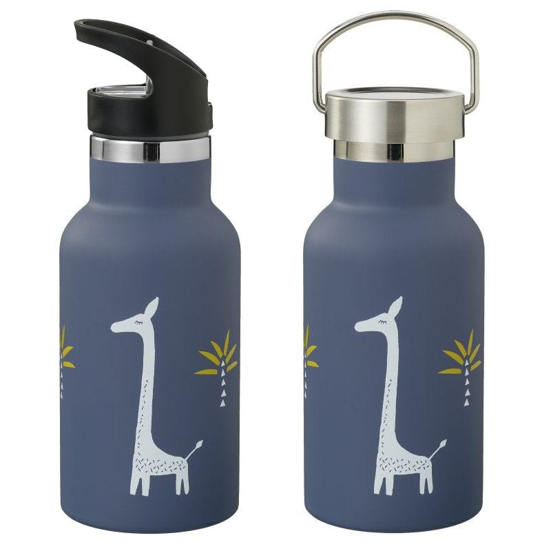FRESK - Water Bottles – With 2 Lids - Whale Blue