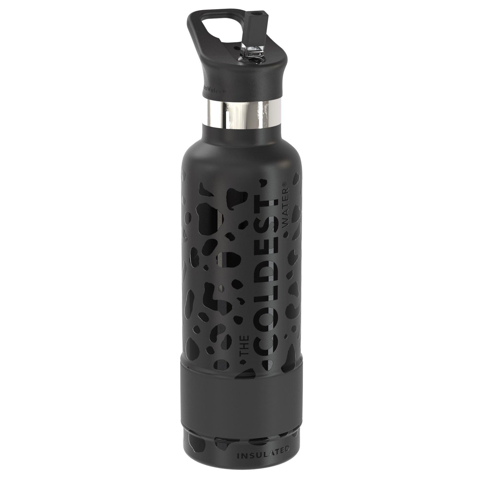 The Coldest Water - Straw Sports Bottle - 621ml - 21 OZ | Leopard The Coldest Water - Straw Sports Bottle - 621ml - 21 OZ | Leopard