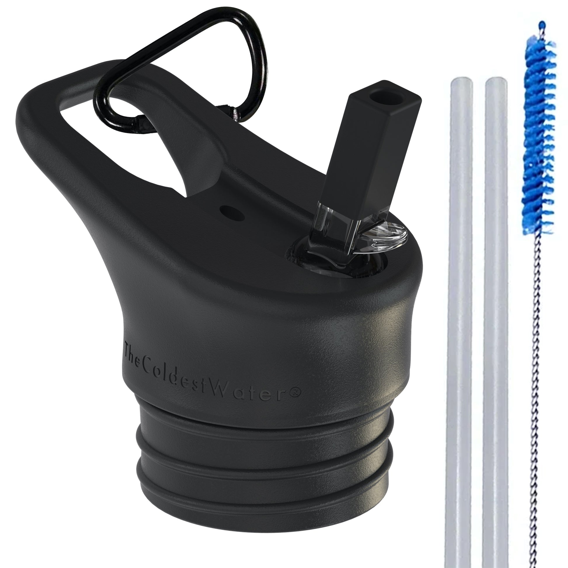 The Coldest Water - Standard Mouth Cap 21oz - Black The Coldest Water - Standard Mouth Cap 21oz - Black