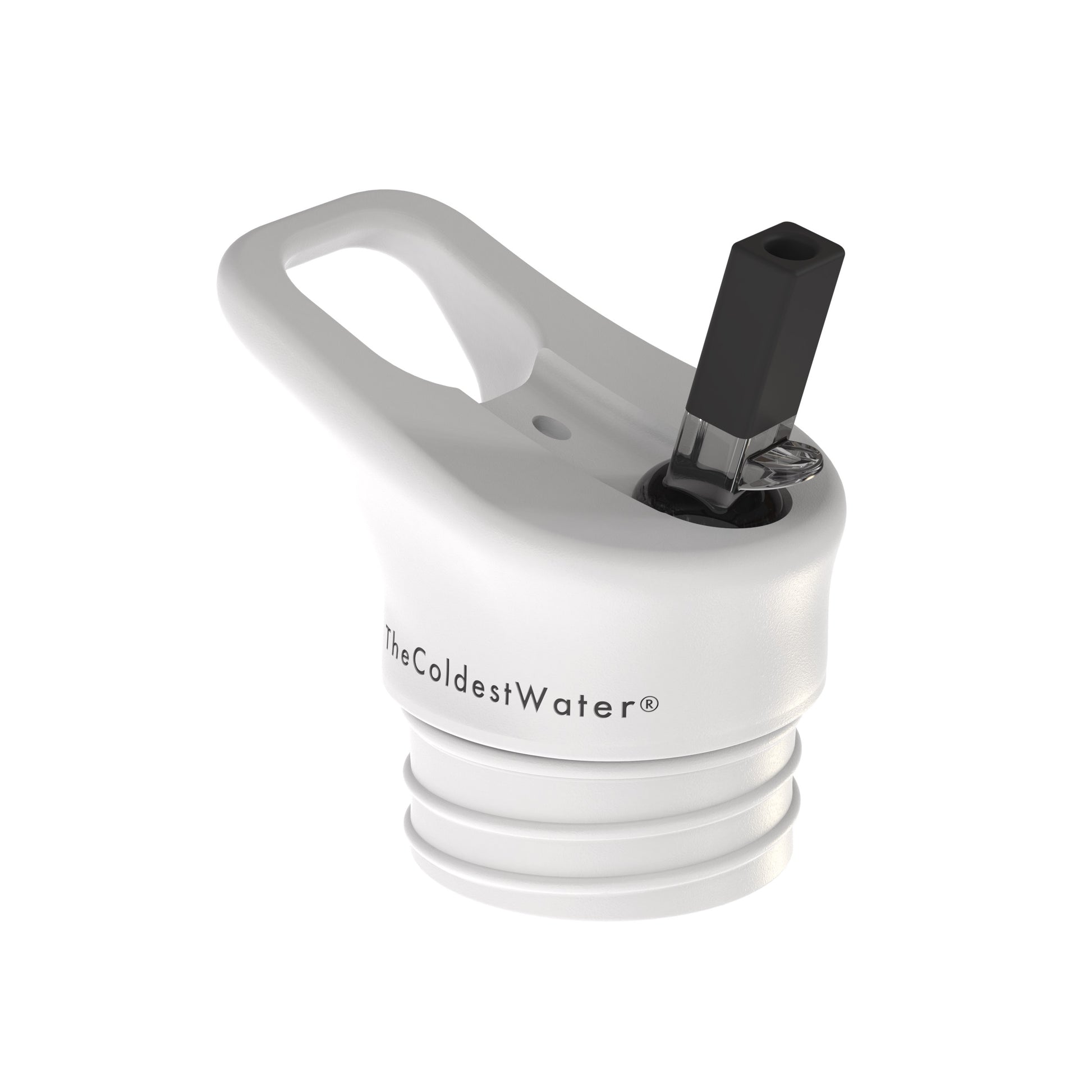 The Coldest Water - Standard Mouth Cap 21oz - White The Coldest Water - Standard Mouth Cap 21oz - White