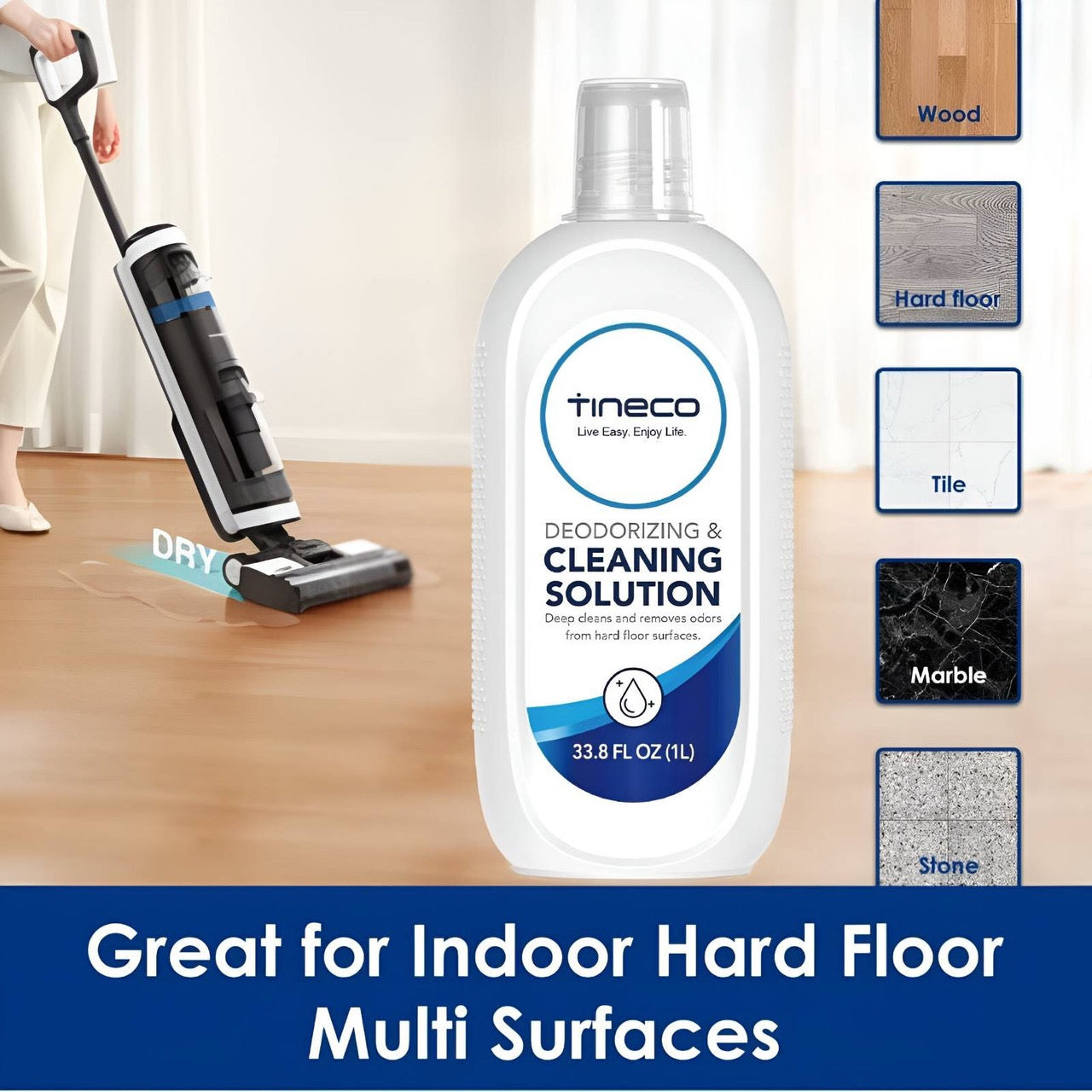 Tineco - 2 Piece Multi-Surface Cleaning Solution 1L