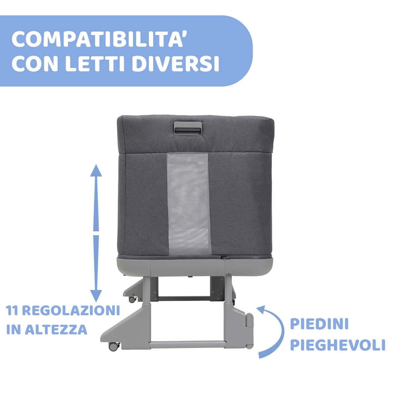 Chicco NEXT2ME Forever Co-sleeping Crib | Honey Beige Chicco NEXT2ME Forever Co-sleeping Crib | Honey Beige