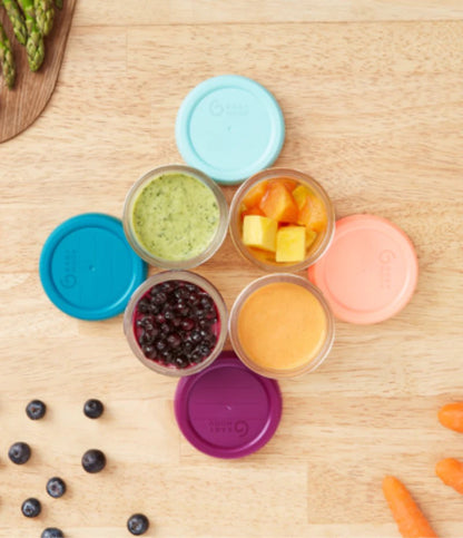 Babymoov - Glass Babybols Food Storage Multi-Set | 240ml | 4 pcs