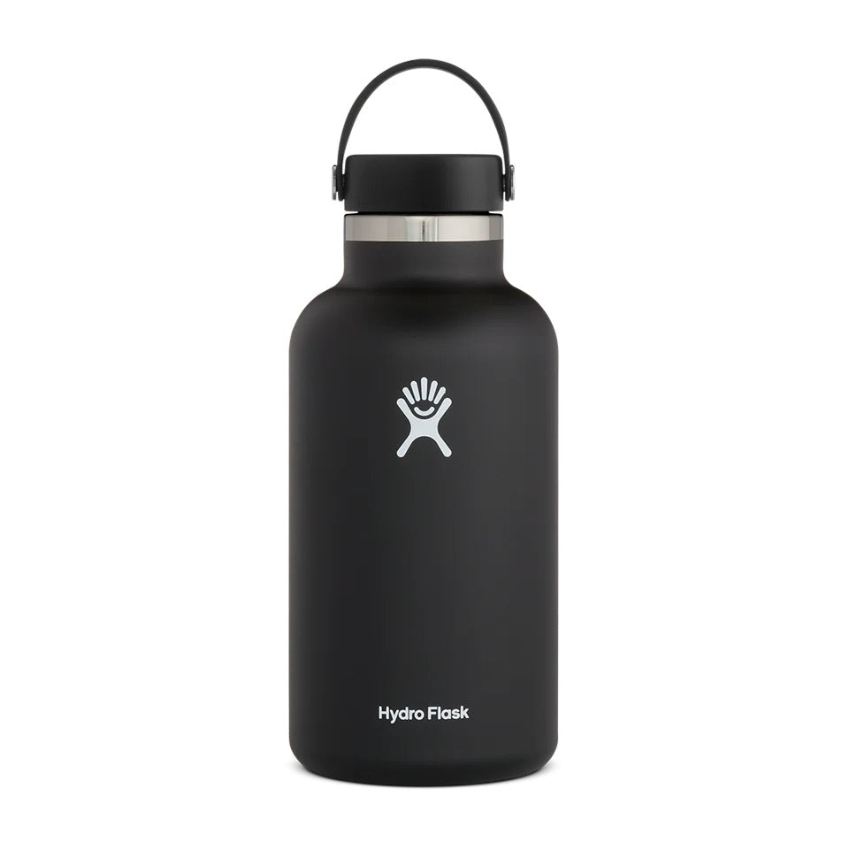 Hydro Flask - Wide Mouth 2.0 Flex Cap | Black | 1.92 L Hydro Flask - Wide Mouth 2.0 Flex Cap | Black | 1.92 L