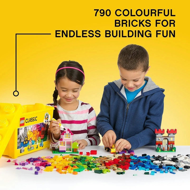 Lego - Large Creative Brick Box | 790 Pcs | 4Y+ Lego - Large Creative Brick Box | 790 Pcs | 4Y+